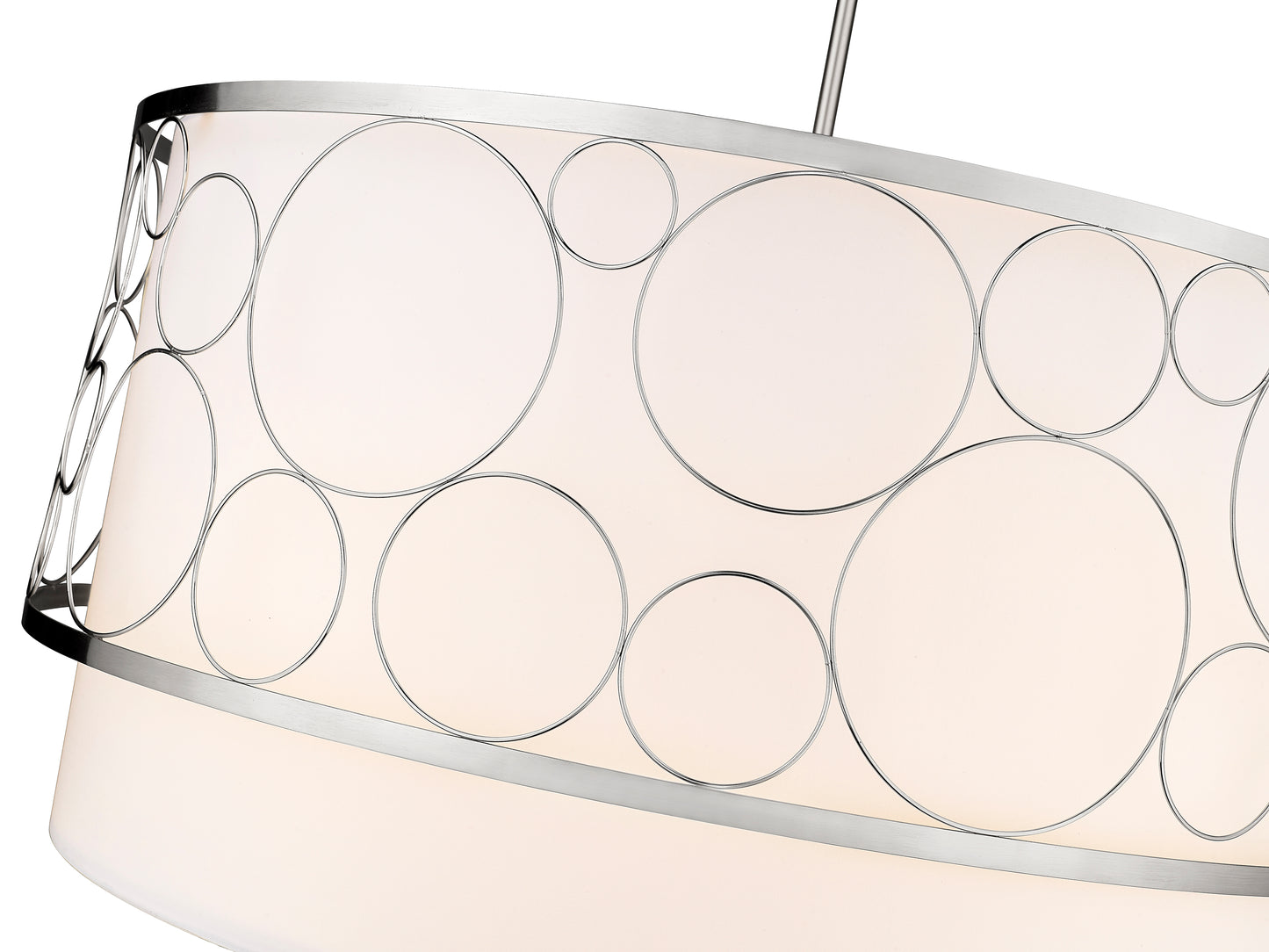 197-32BN - Kendall 5 Light 32" Chandelier - Brushed Nickel