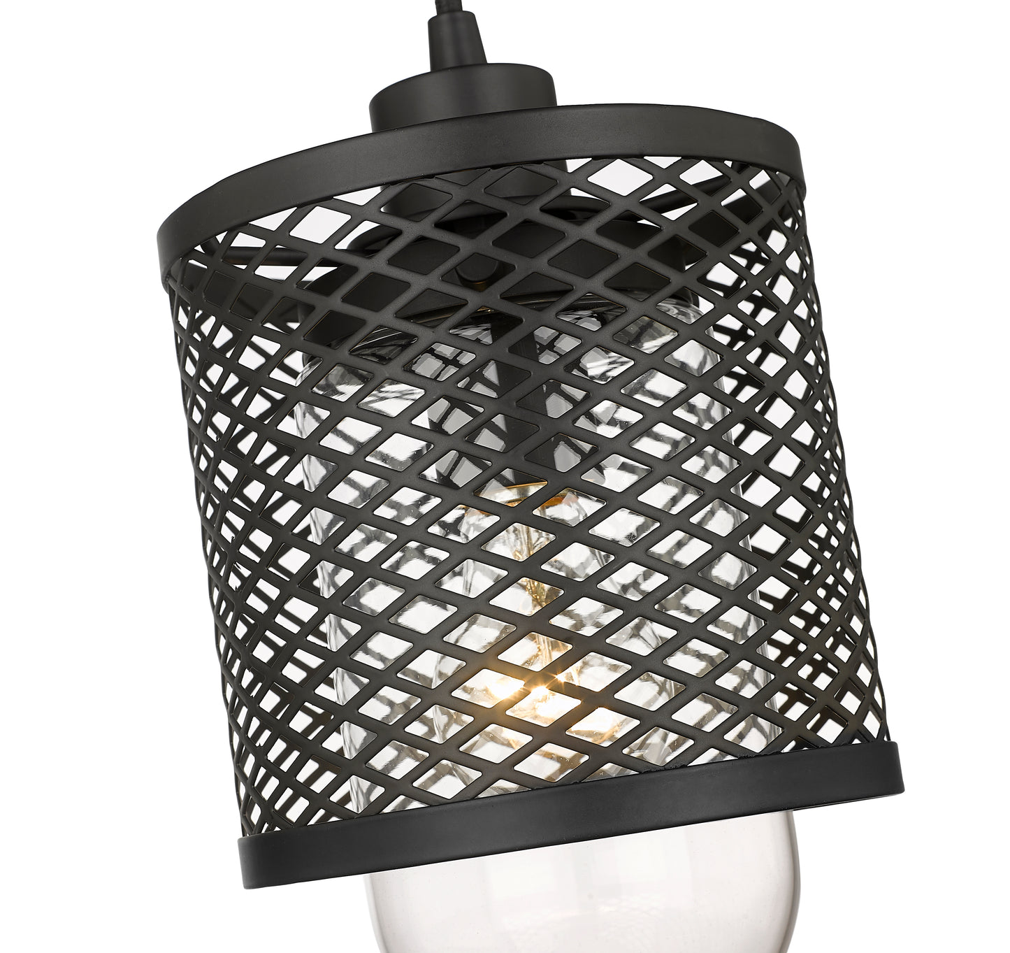 3037MP-MB - Kipton 1 Light 6" Pendant - Matte Black
