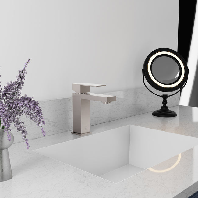 RBCN2-BF-BN - Rubicon Modern Single Handle Bath Faucet in Brushed Nickel