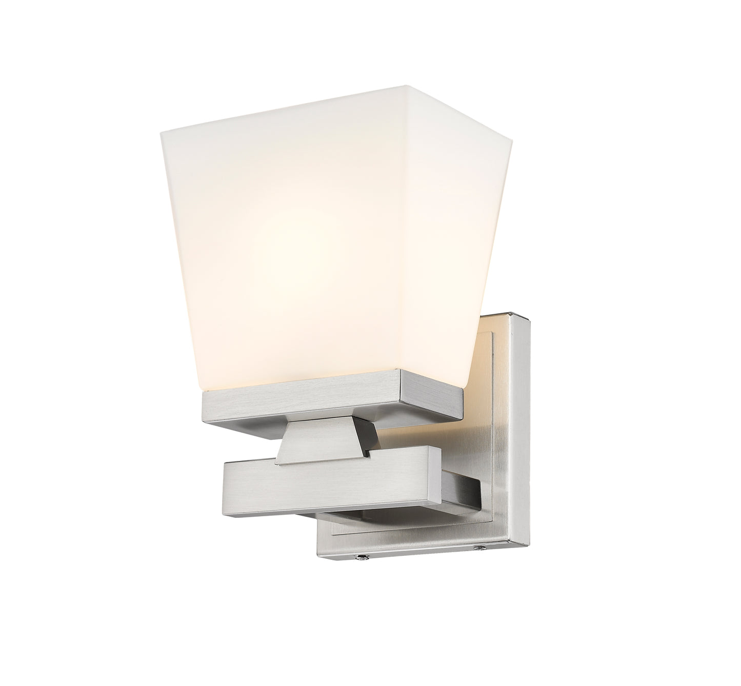 1937-1S-BN - Astor 1 Light Wall 8" Sconce - Brushed Nickel
