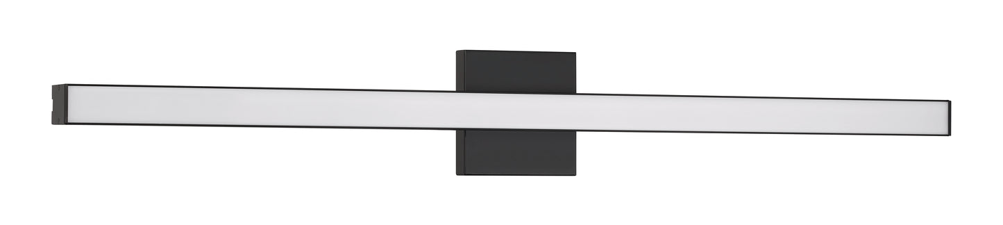 10136FB-LED - Trim 1 Light 36" Wide LED Vanity Light - Flat Black