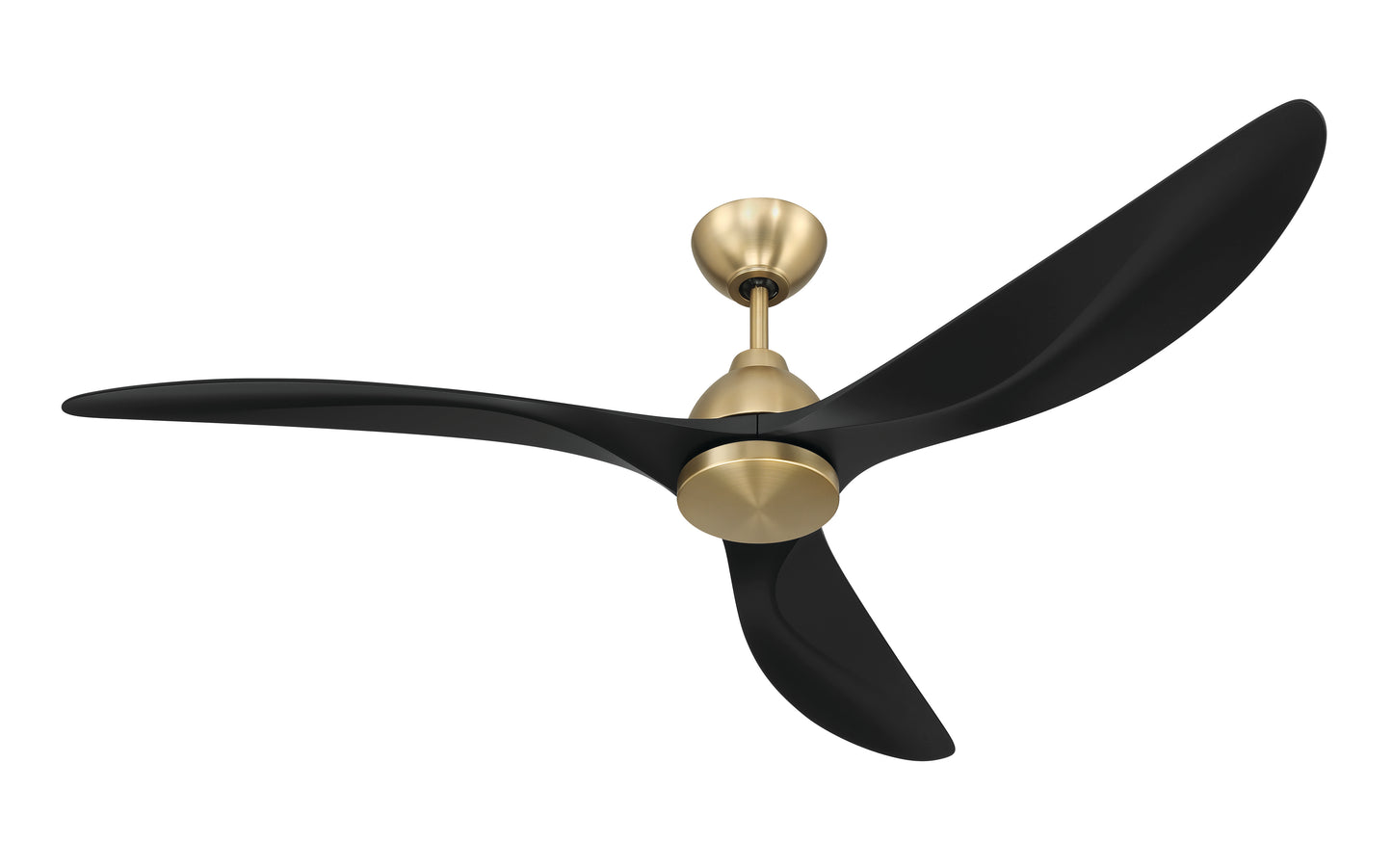 FRZ56SB3 - Frazier 56" 3-blade Indoor Ceiling Fan 56" 3 Blade Ceiling Fan with Light Kit - Satin Brass