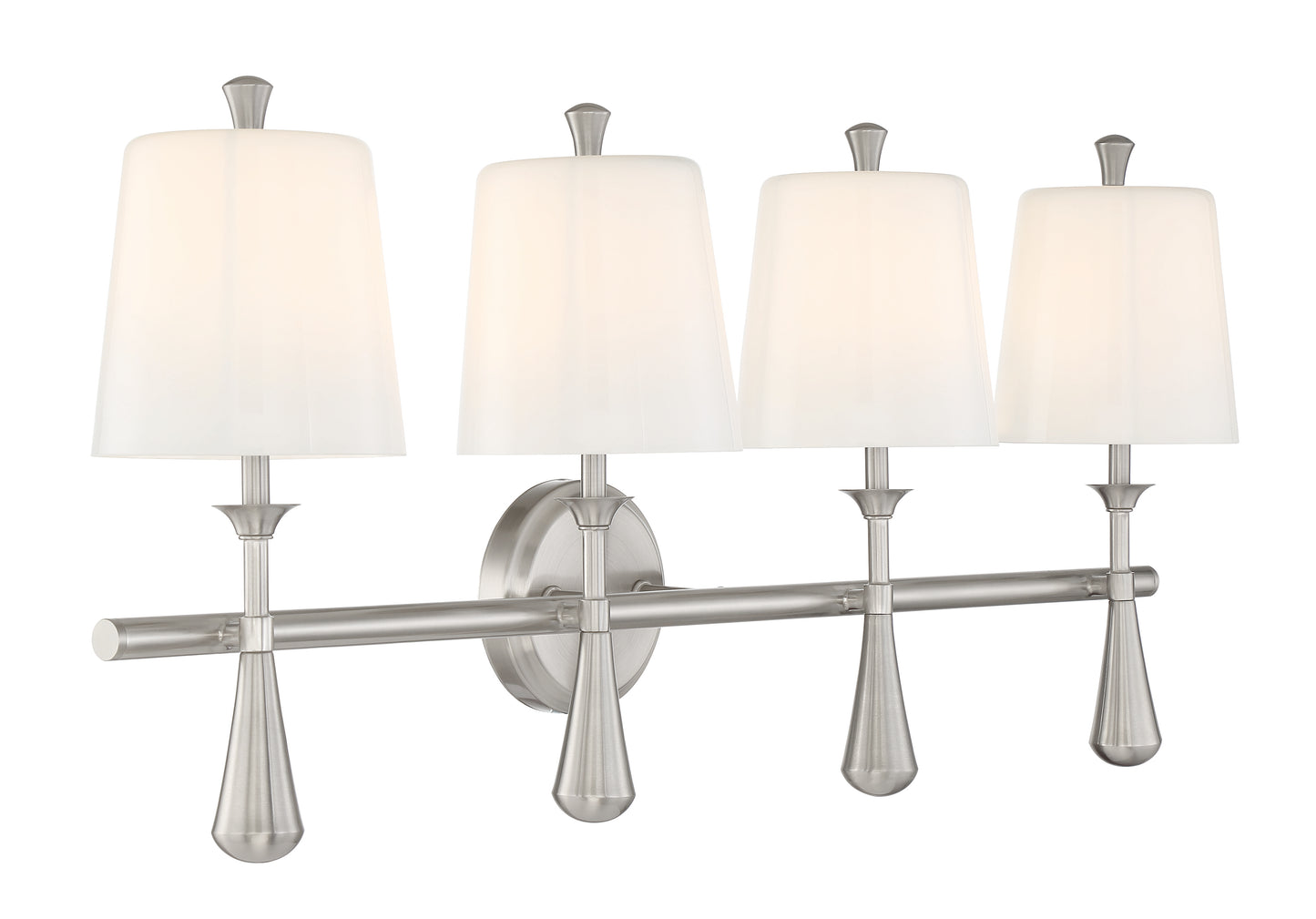 57404-BNK - Palmer 4 Light 32" Wide Vanity Light - Brushed Nickel