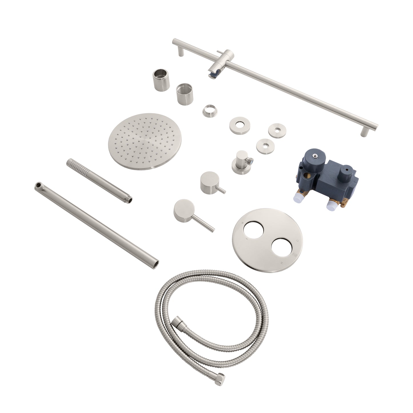 ELD-SHS-BN - El Dorado Shower System in Brushed Nickel