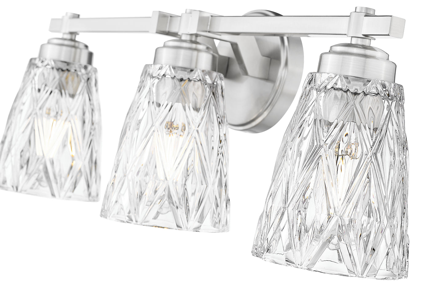 1960-3V-BN - Andree 3 Light 24" Vanity - Brushed Nickel