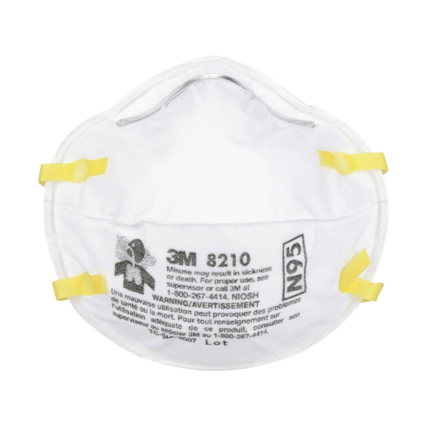 8210 - N95 Particulate Respirator - 10 Pack