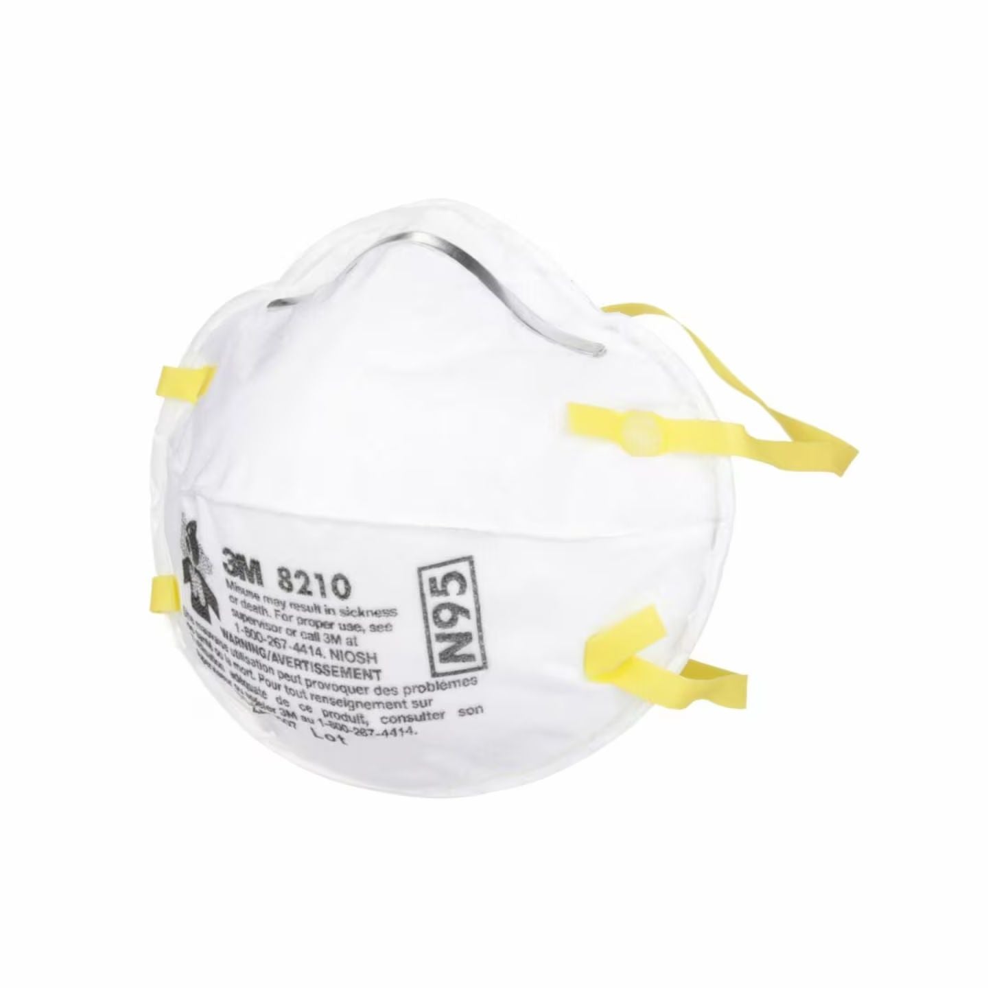 8210 - N95 Particulate Respirator - 10 Pack