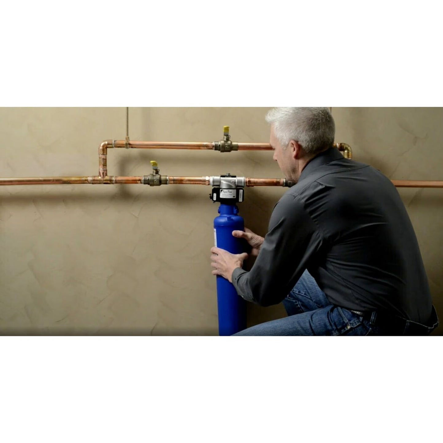 AP903 - Aqua-Pure Whole House Water Filtration System - Sanitary Quick Change