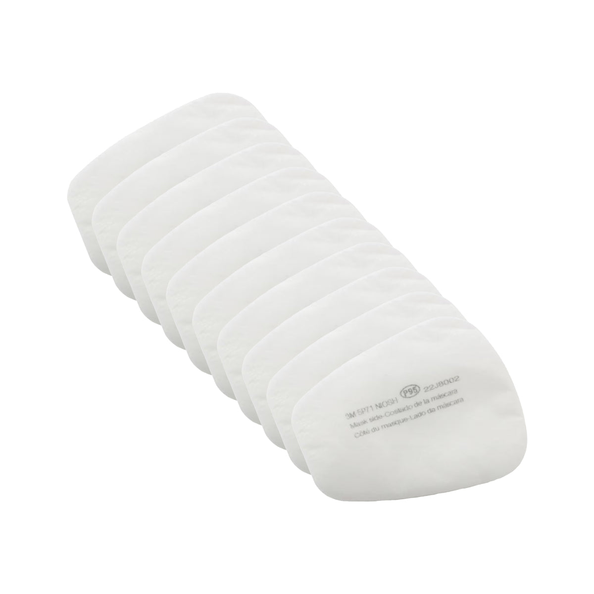 5N11 & 5P71 Replacement Filter Kit For 3M 6001 Spray Paint Respirator - Dustproof