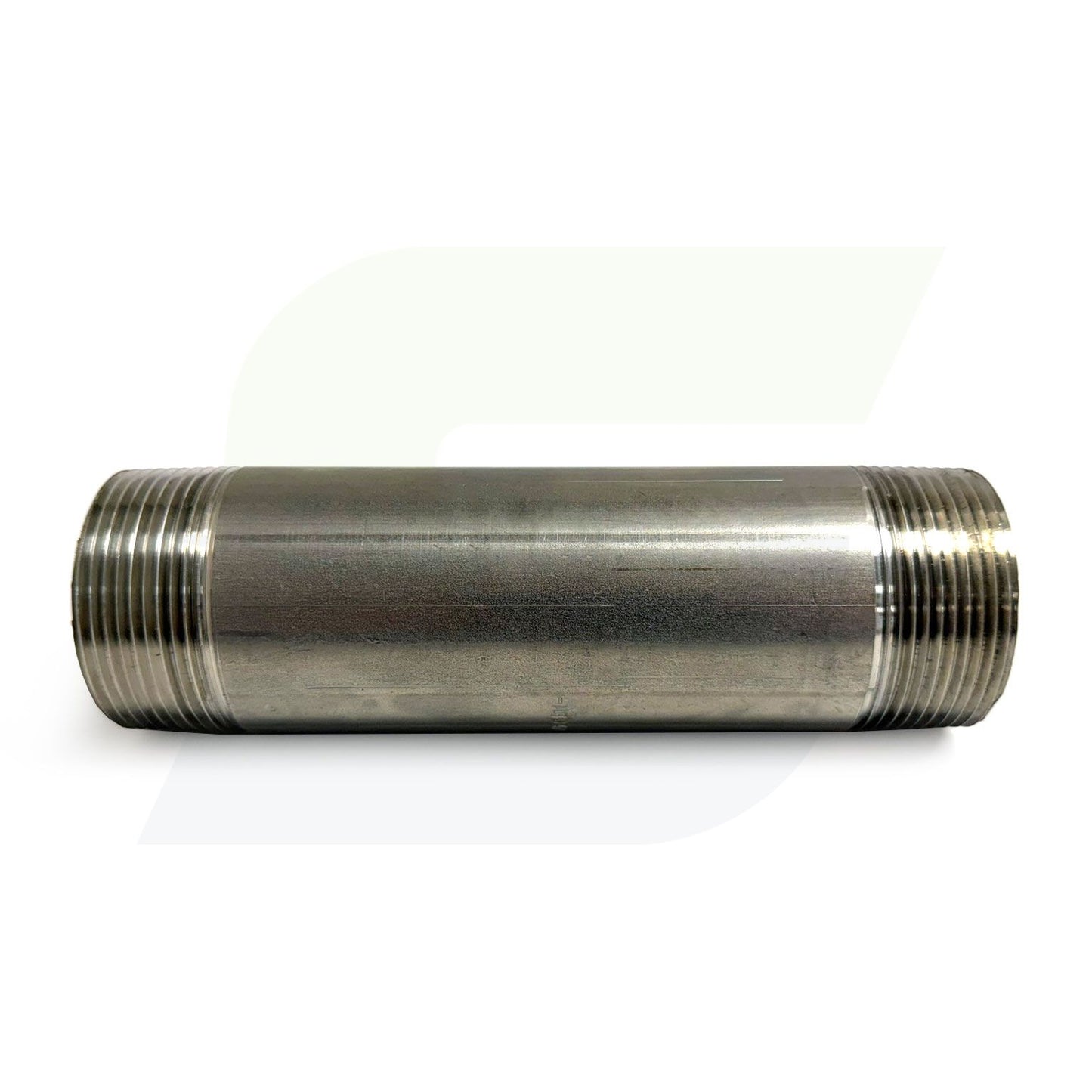 4024-600 - 1-1/2" x 6" 304/304L Stainless Steel Threaded Pipe Nipple - Schedule 40