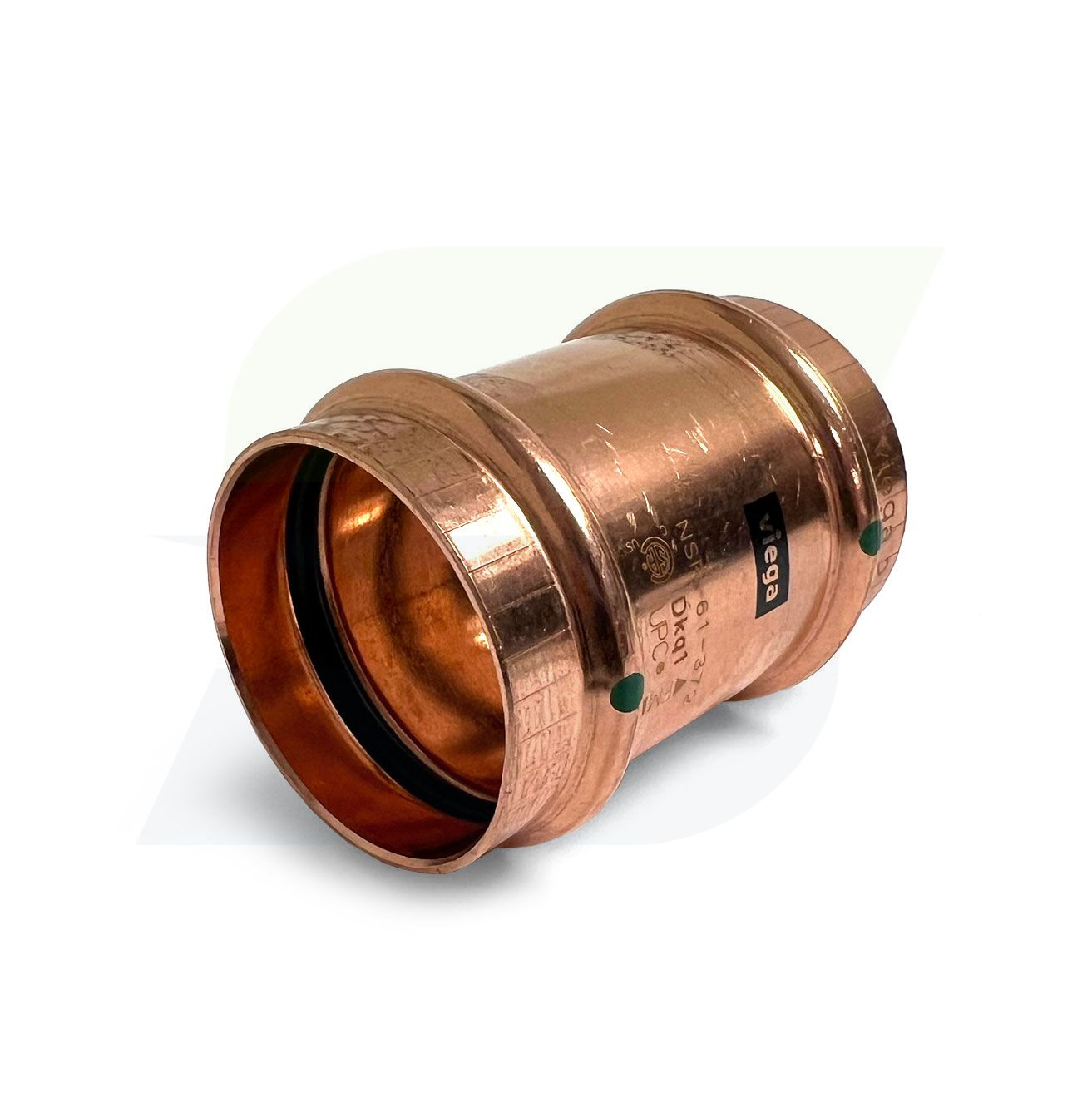 78197 - 2" Copper ProPress Coupling without Stop