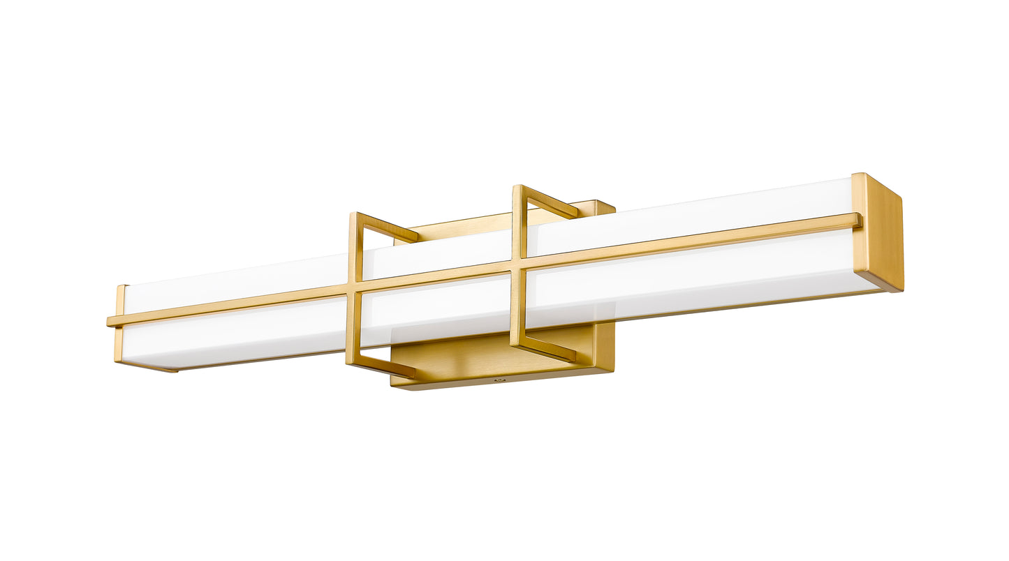 1011-25W-MGLD-LED - Harrison 1 Light 25" Vanity - Modern Gold