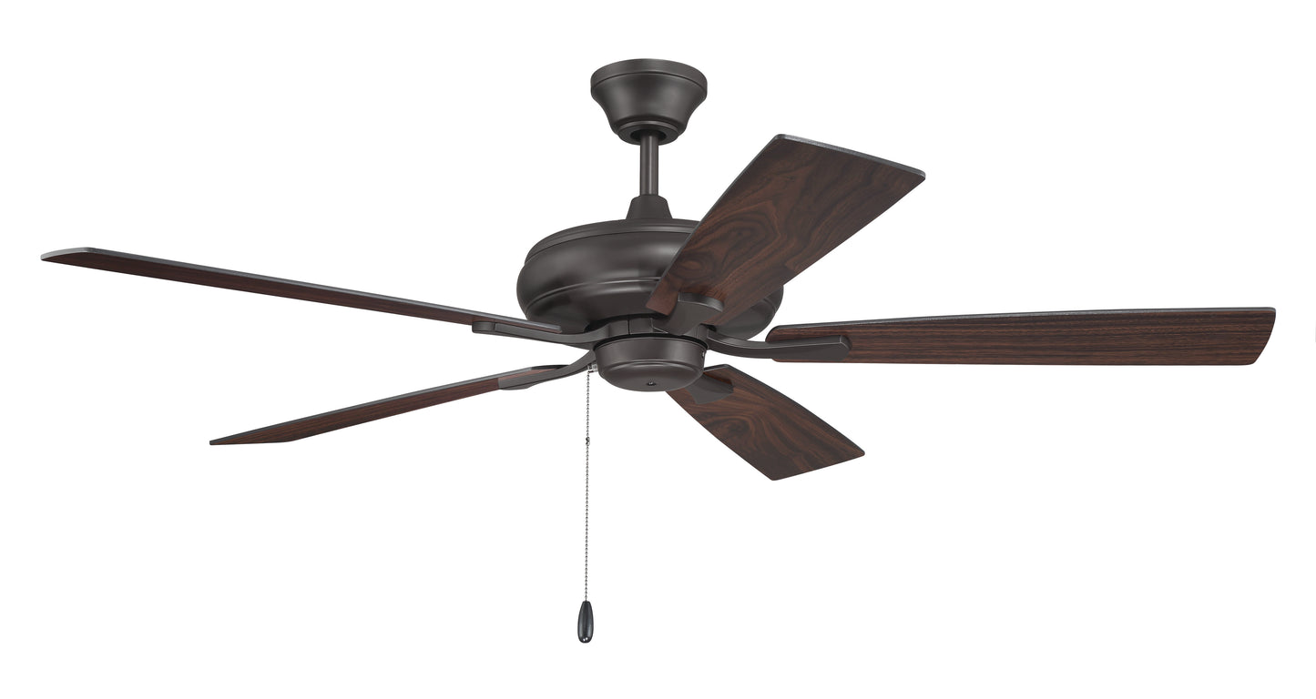 ECF52CBZ5-CBZWLN - Eos 52" 5 Blade Ceiling Fan with Light Kit - Classic Bronze