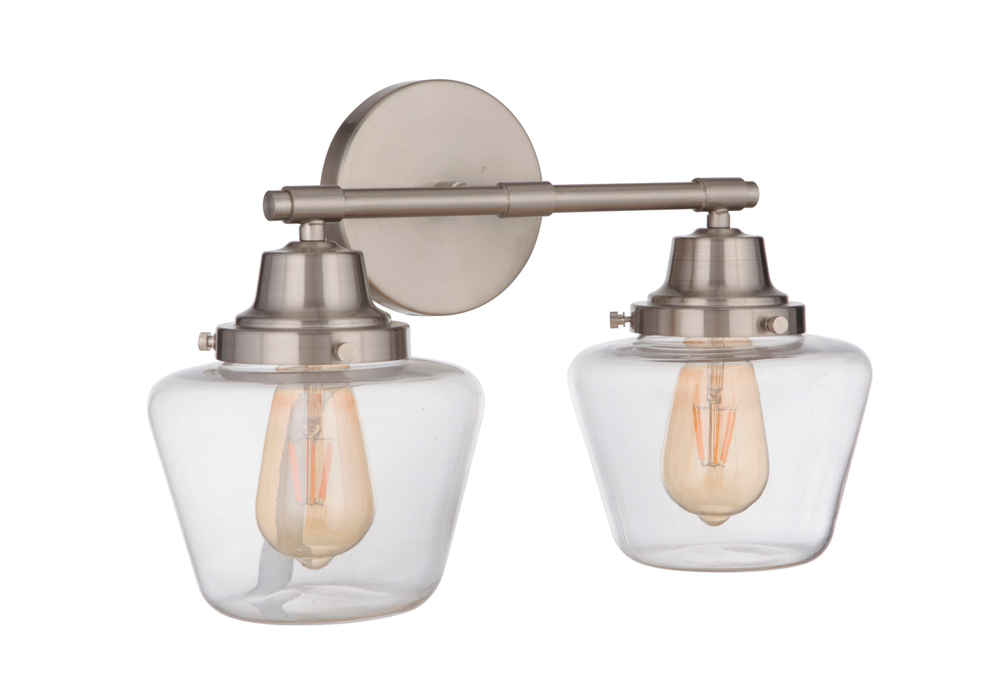 19518BNK2 - Essex 2 Light 18" Wide Vanity Light - Brushed Nickel