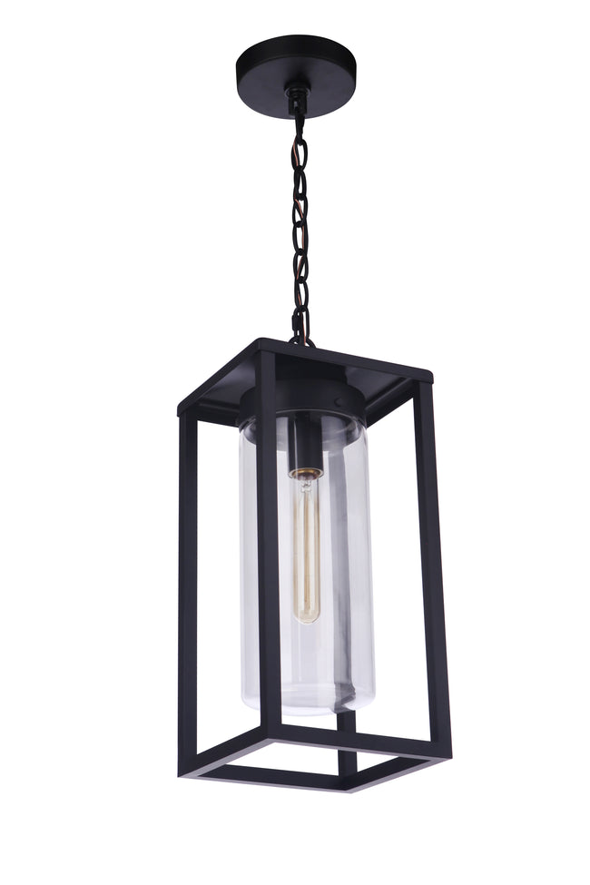 ZA4821-MN - Neo 1 Light 7.88" Wide Outdoor Pendant - Midnight