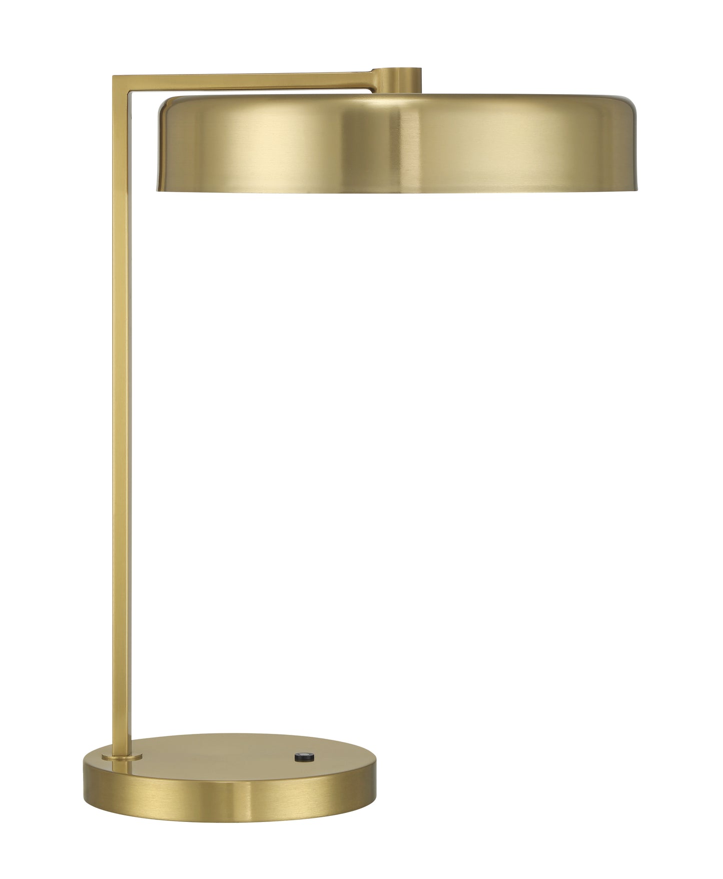 87019SB-T - Keeva 1 Light 17" High Table Lamp - Satin Brass