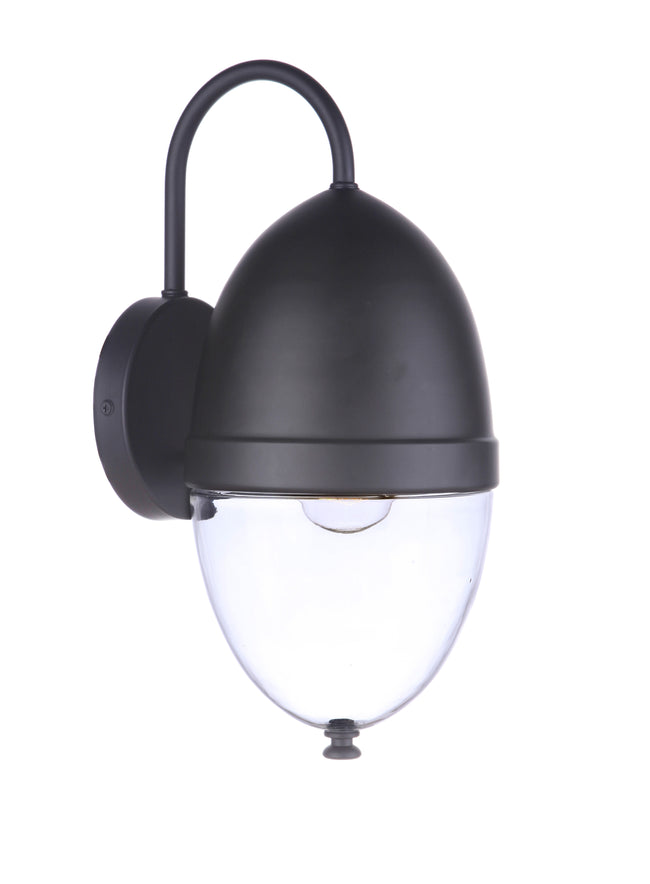 ZA3524-MN - Sivo 1 Light 15" High Outdoor Wall Lantern - Midnight