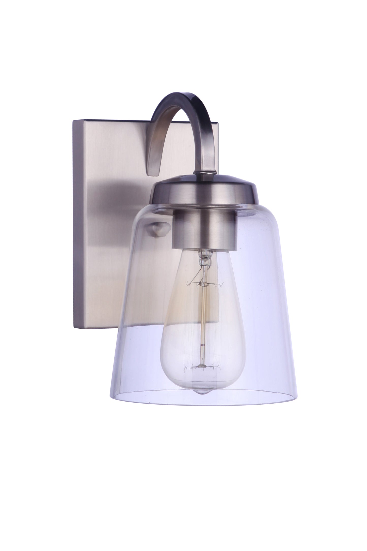 16306BNK1 - Elsa 1 Light 9" High Wall Sconce - Brushed Nickel