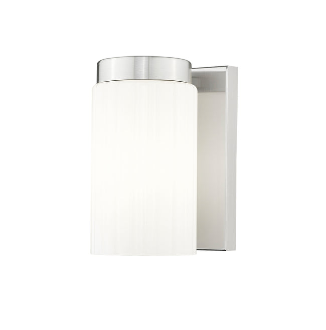 746-1S-BN - Burk 1 Light Wall 7" Sconce - Brushed Nickel