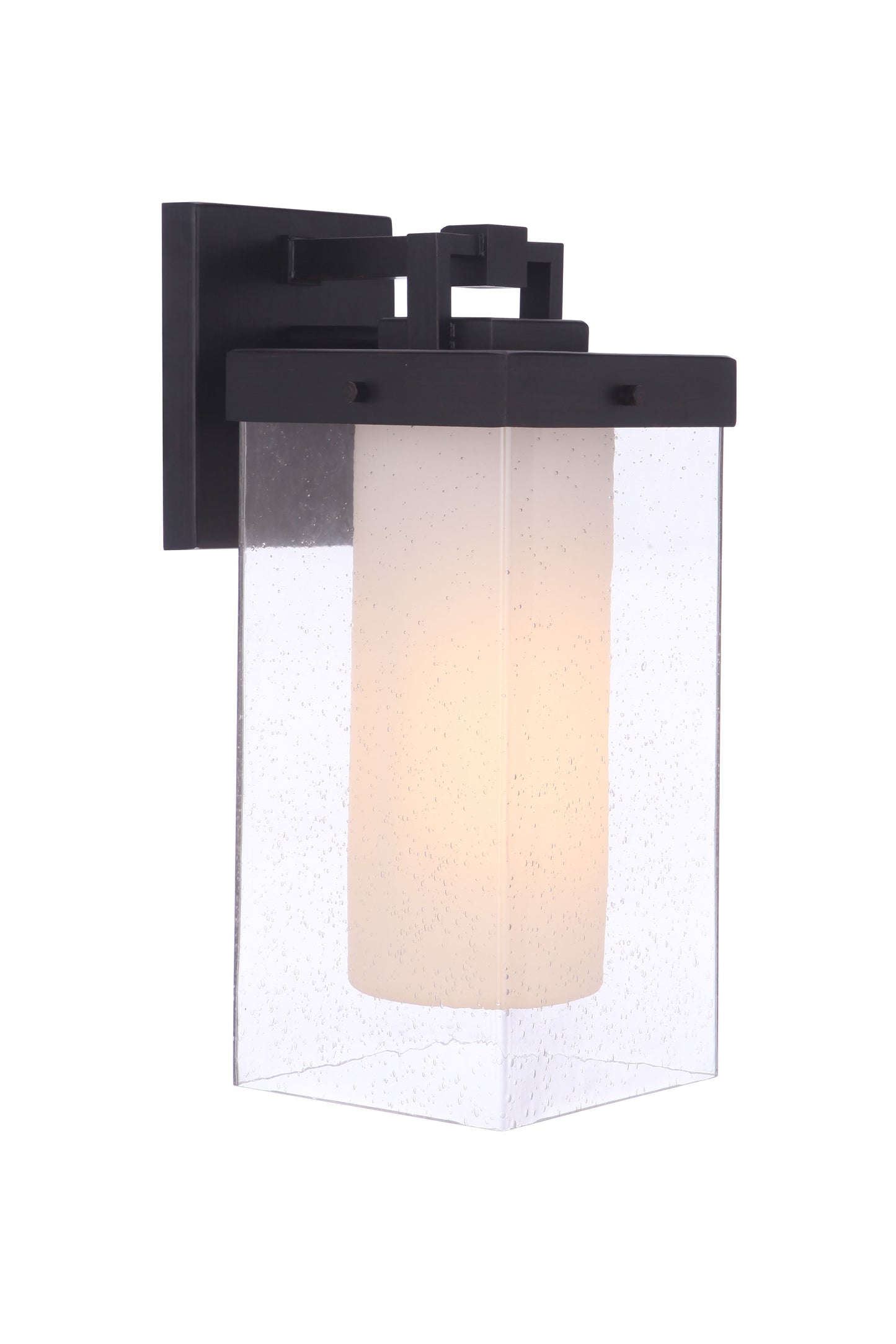 ZA5614-MN - Hayner 1 Light 17" High Outdoor Wall Lantern - Midnight