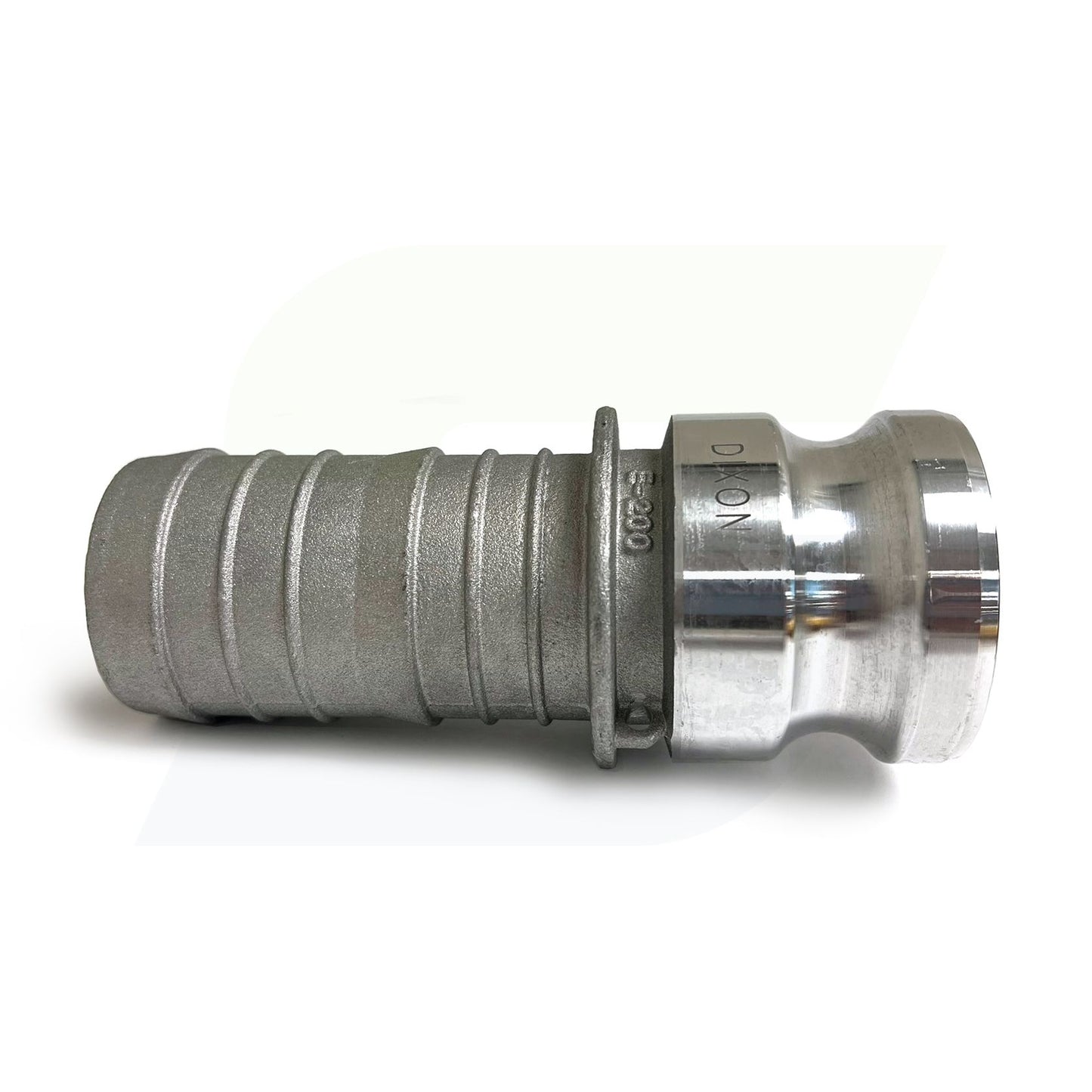 G200-E-AL - 2" Aluminum Cam & Groove Global Type E Adapter x Hose Shank