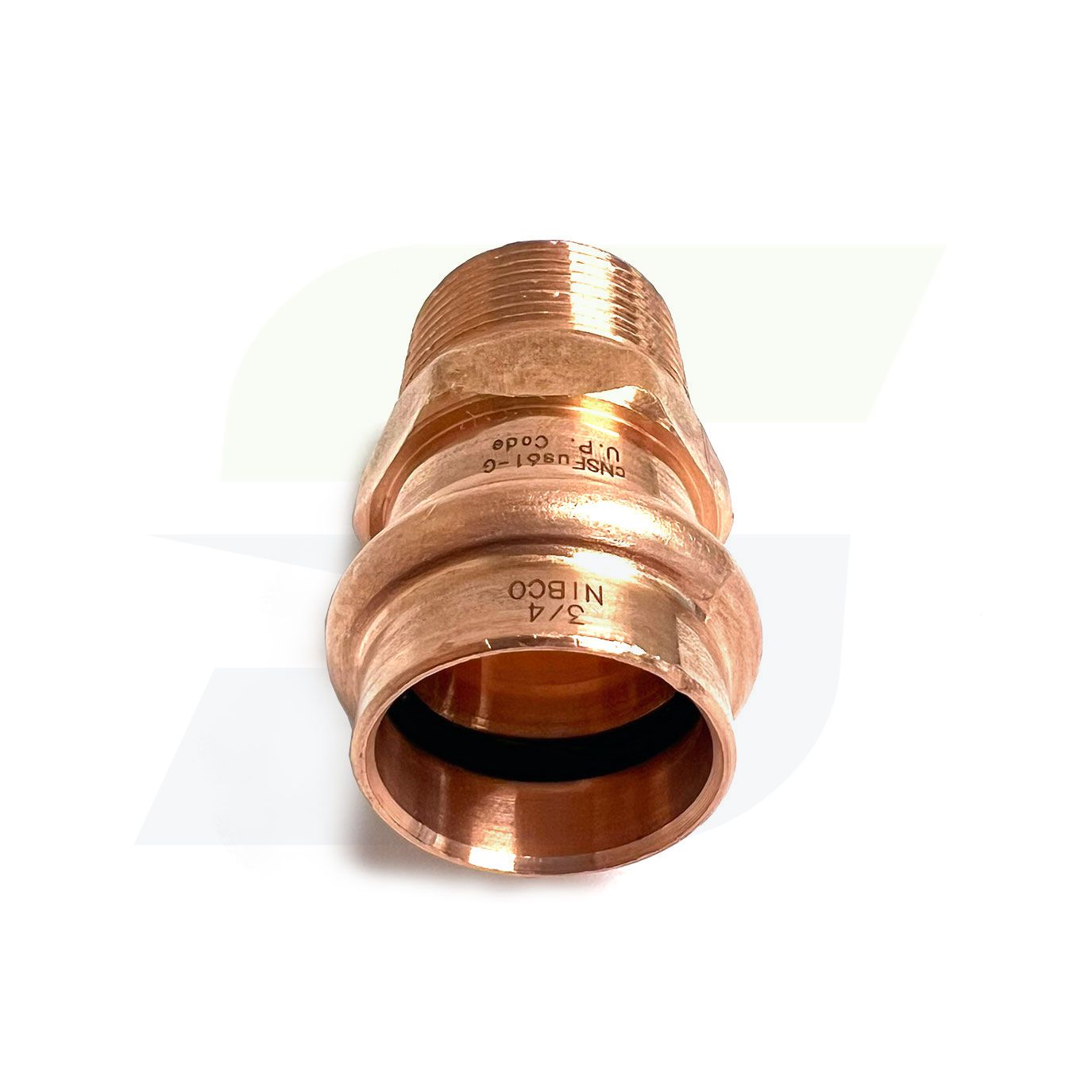 PC604 - Copper 1-1/4" Press x Male Adapter