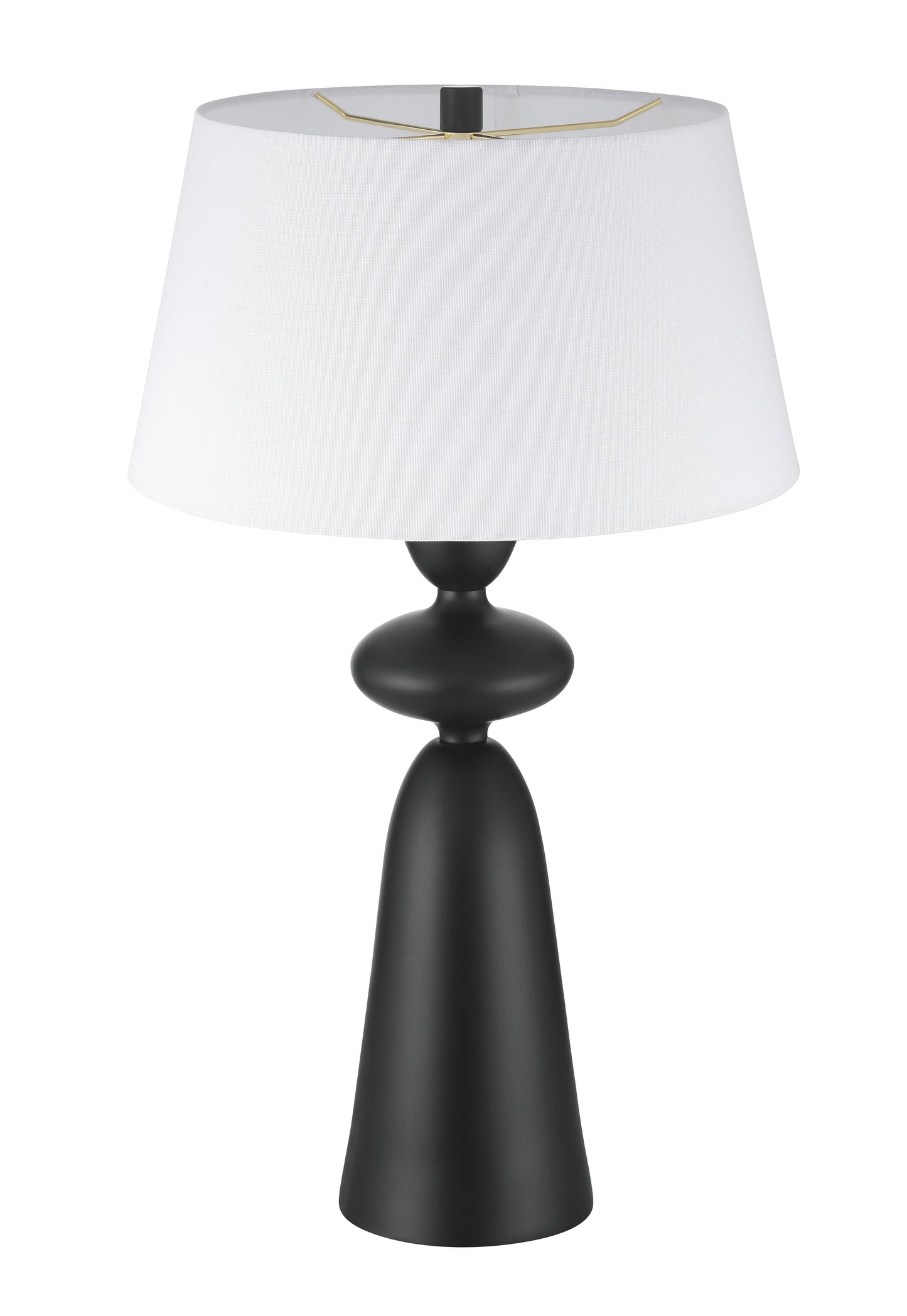 87028FB-T - Misha 1 Light 28" High Table Lamp - Flat Black
