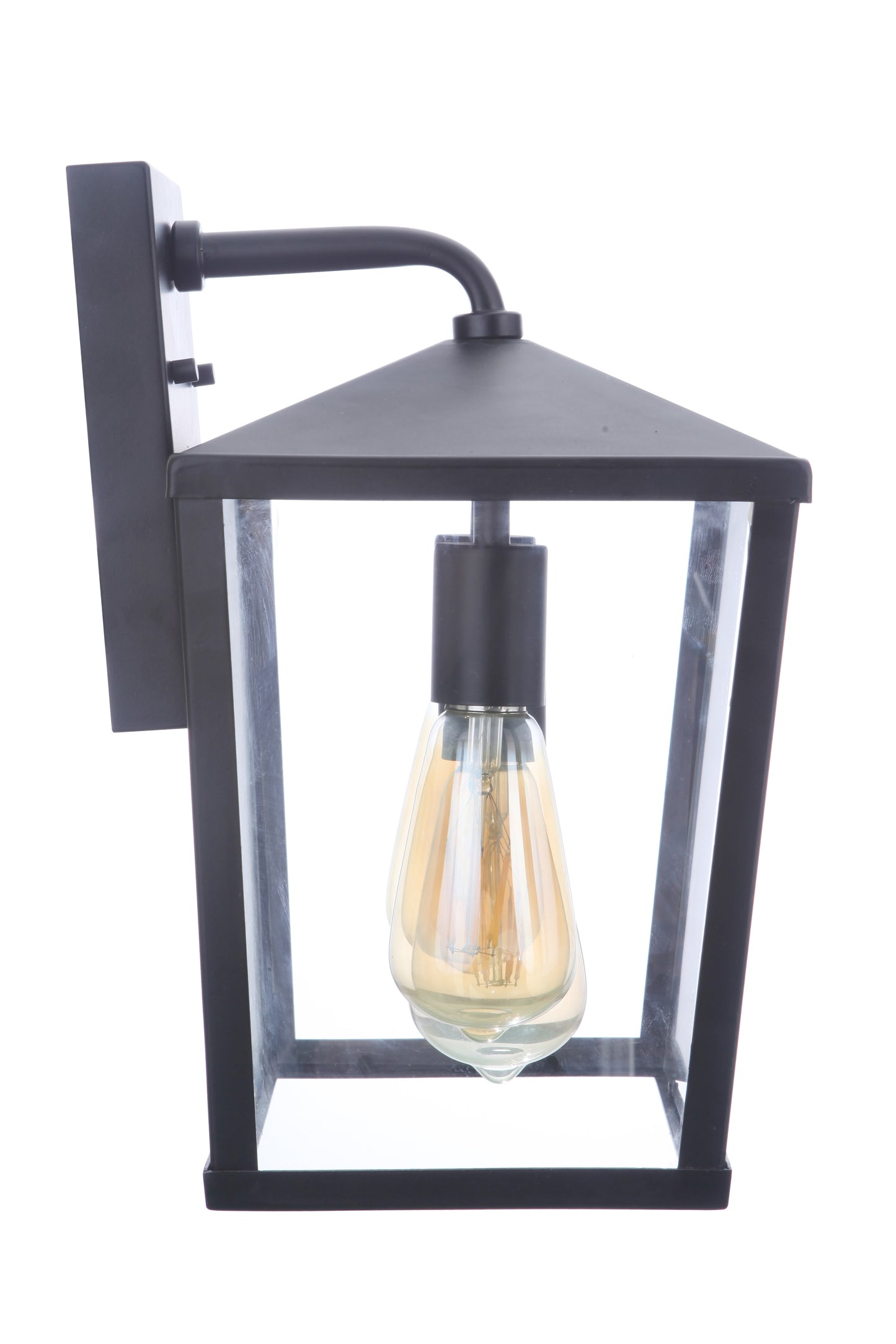 ZA4624-MN - Olsen 3 Light 13.38" High Outdoor Wall Lantern - Midnight