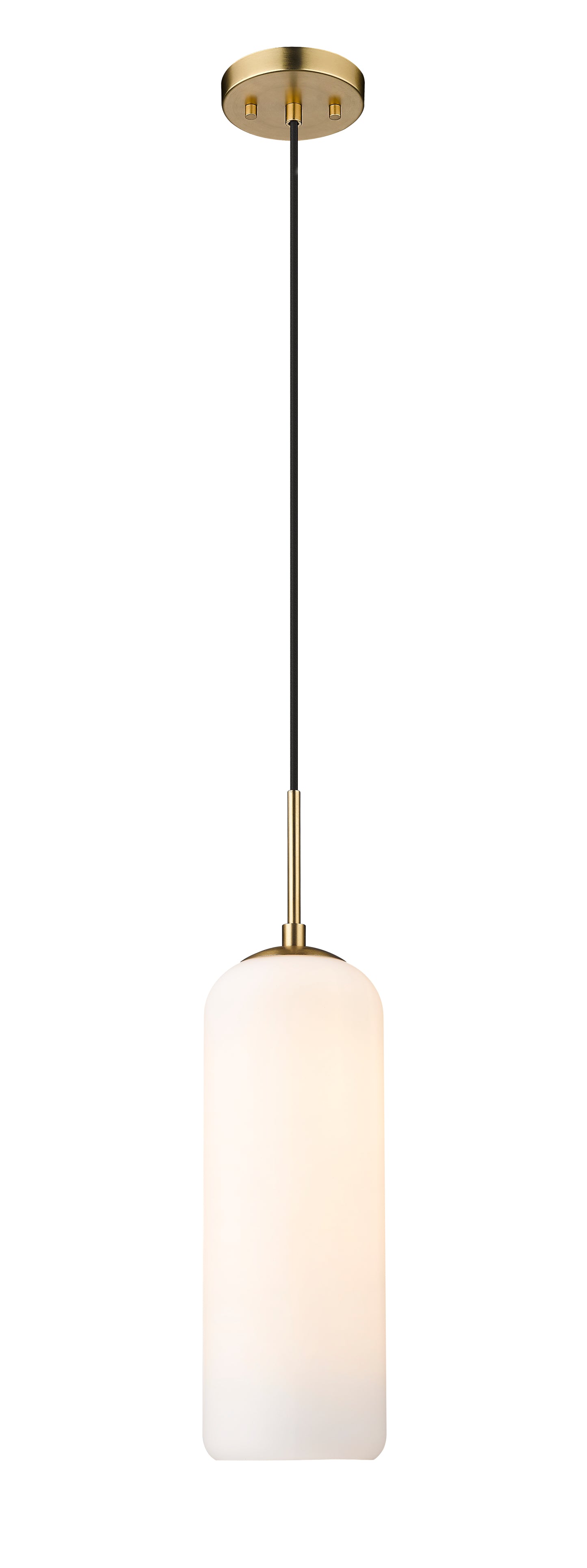 732P22-HBR - Monty 1 Light 5" Pendant - Heritage Brass