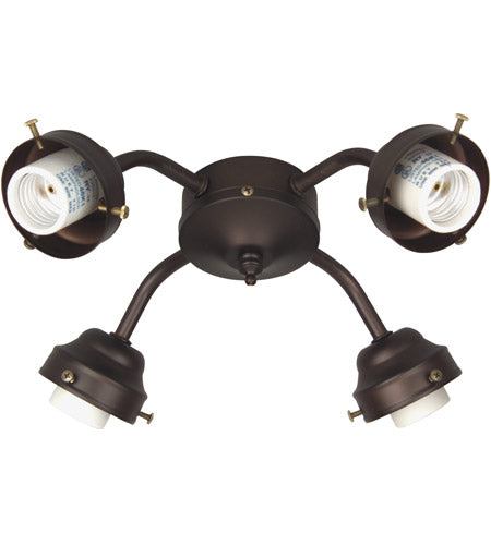F400-OB-LED - Universal 4 Light Fitter in Oiled Bronze