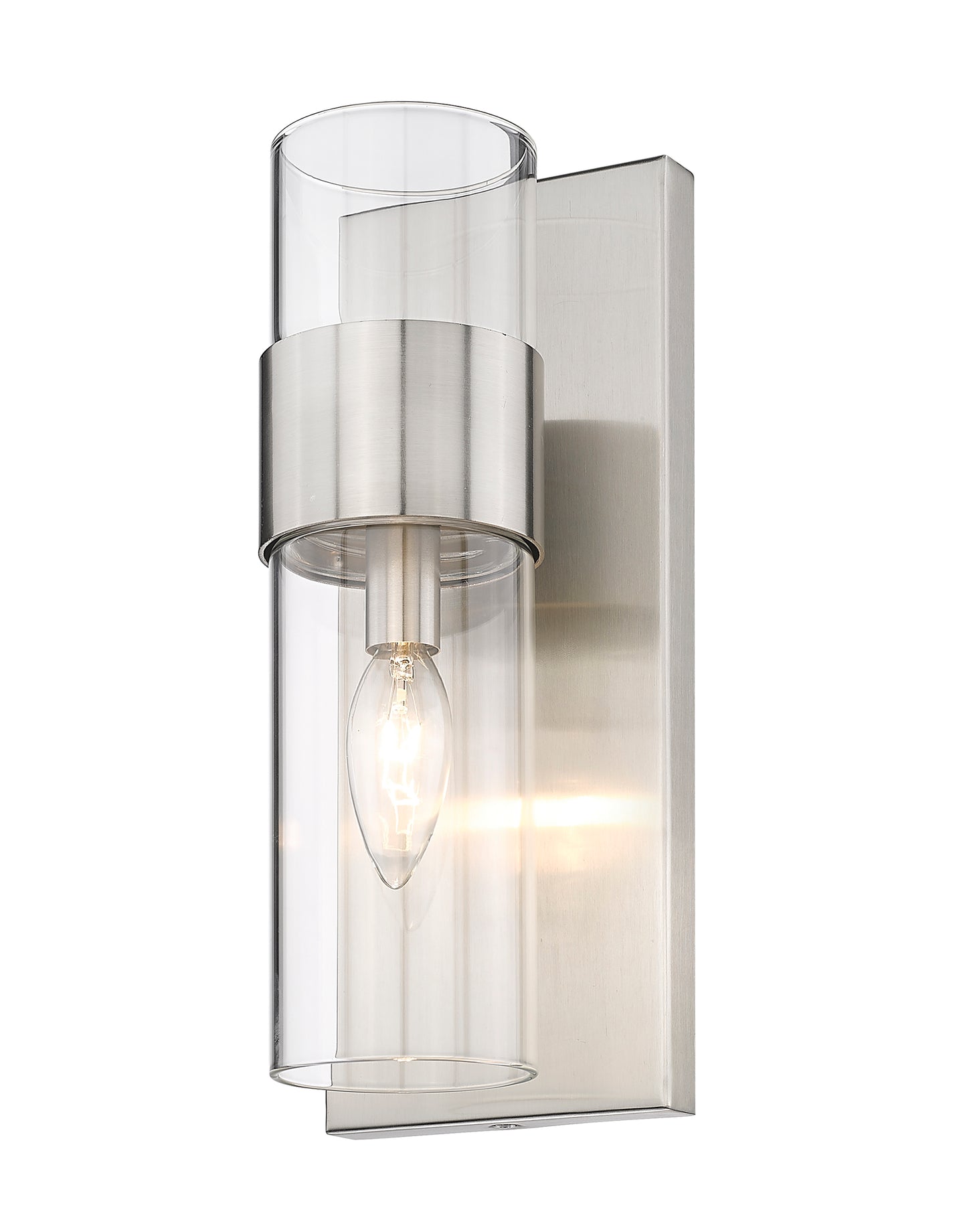 343-1S-BN - Lawson 1 Light Wall 12" Sconce - Brushed Nickel