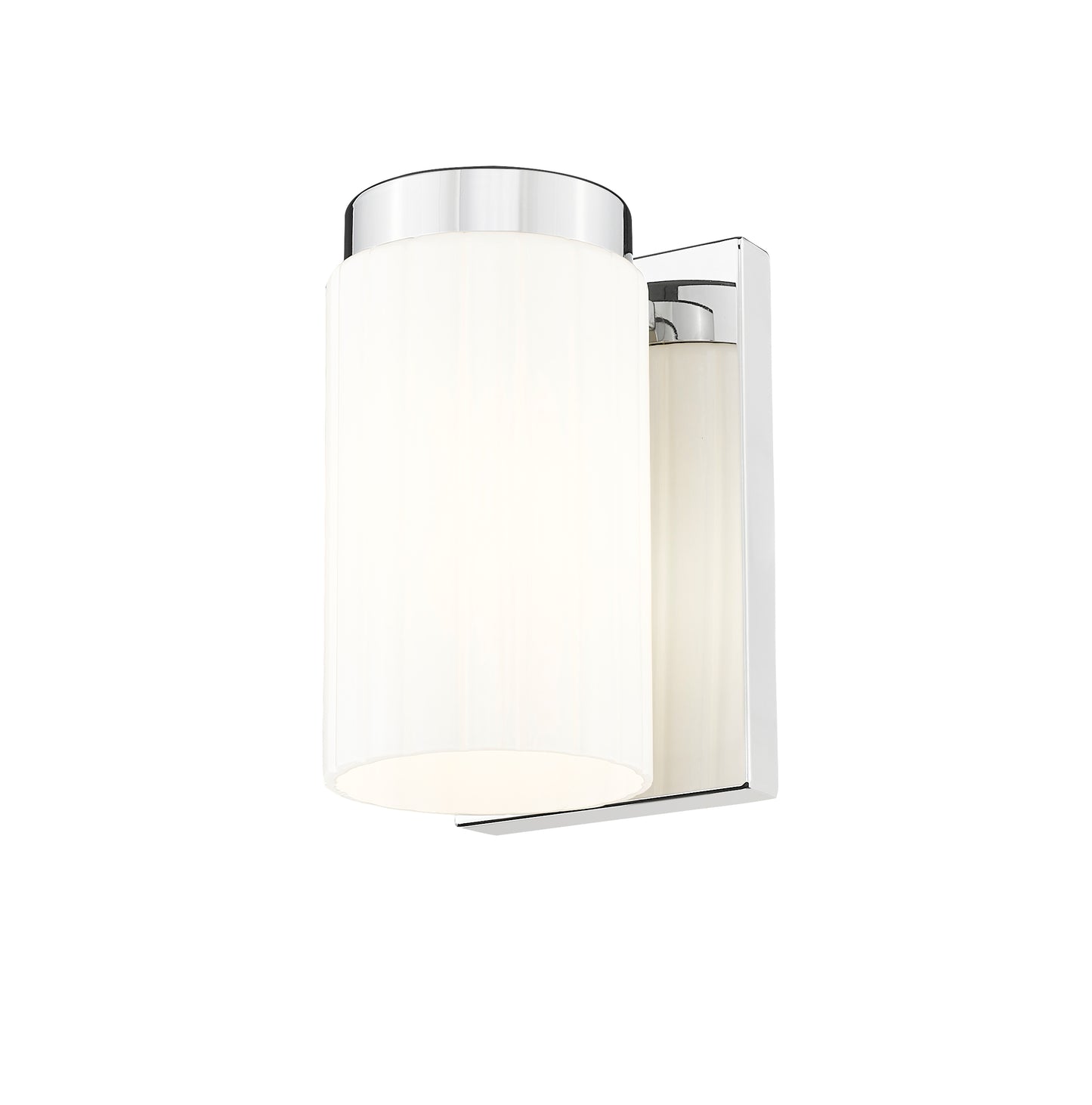 746-1S-CH - Burk 1 Light Wall 7" Sconce - Chrome