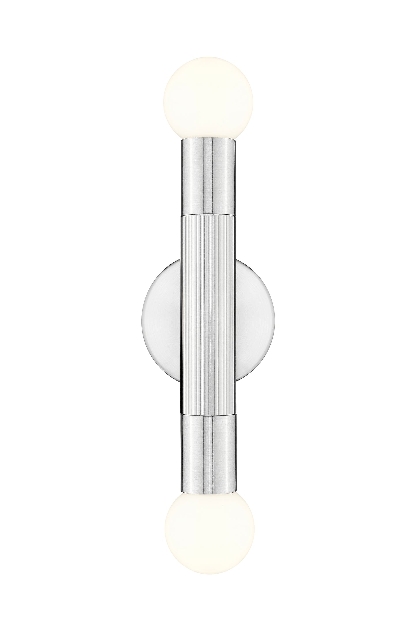 1956-2S-BN - Stari 2 Light Wall 12" Sconce - Brushed Nickel
