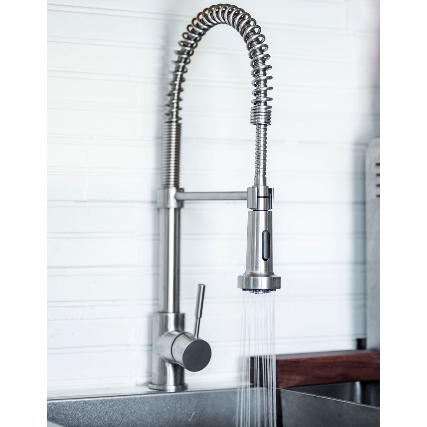 APL-KF-BN - Apollo Kitchen Faucet in Brushed Nickel