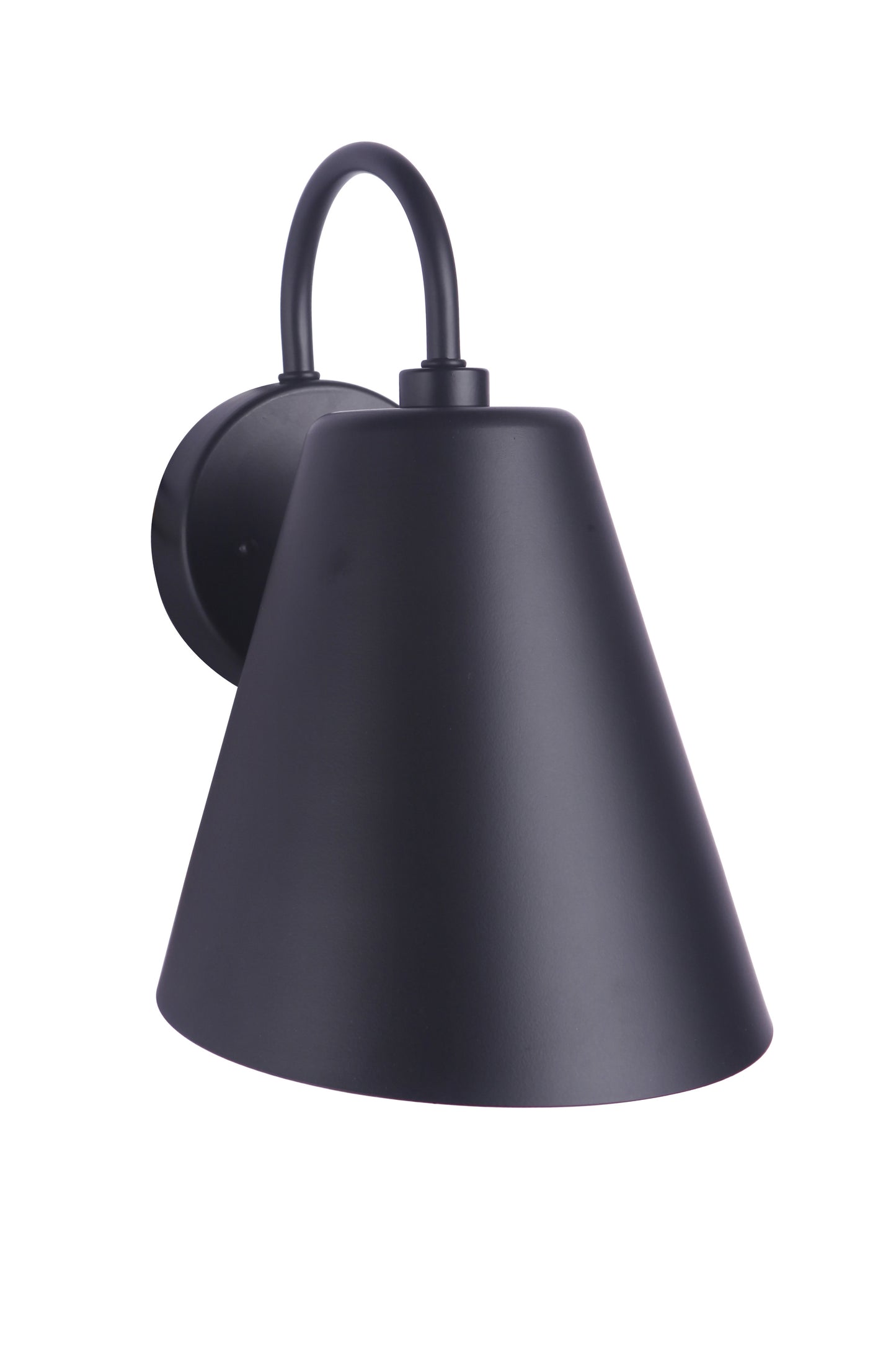 ZA5014-MN - Point Clear 1 Light 13" High Outdoor Wall Lantern - Midnight