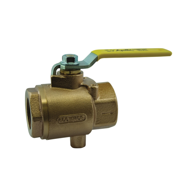 7K10801 - 2" - Two-Piece Standard Ball Valve - FNPT - Bronze Body - Full Port