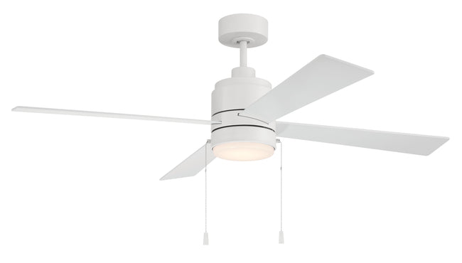 EMCY52W4-PC - Energy Star McCoy 52" 4 Blade Ceiling Fan 52" 4 Blade Ceiling Fan with Light Kit - White