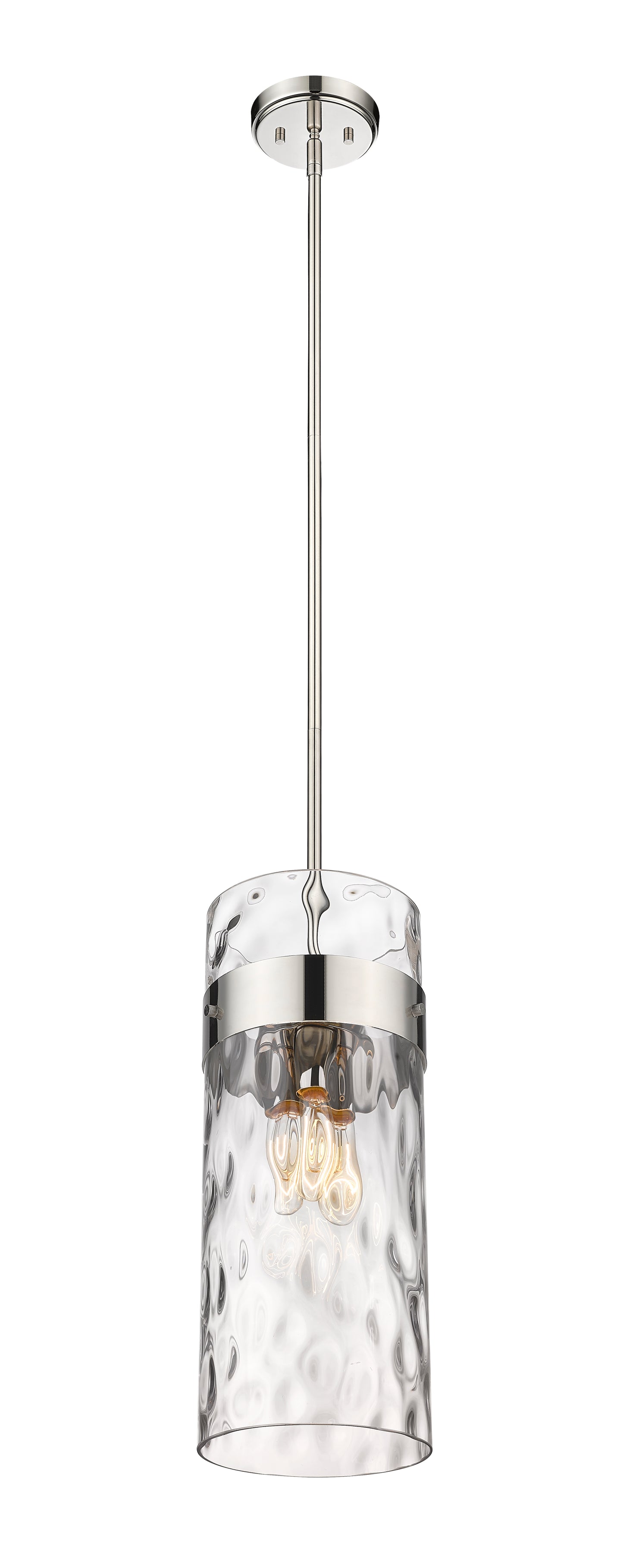 3035P9-PN - Fontaine 3 Light 9" Pendant - Polished Nickel