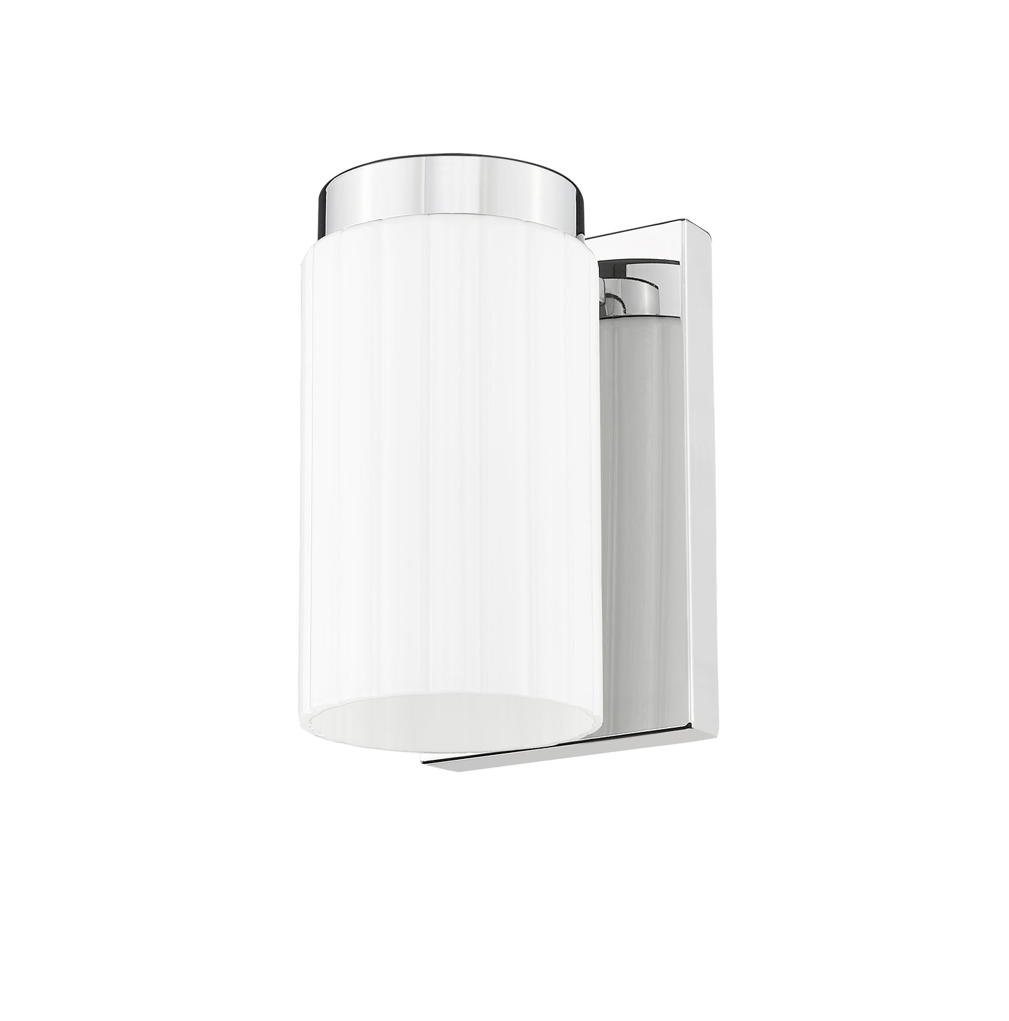 746-1S-CH - Burk 1 Light Wall 7" Sconce - Chrome