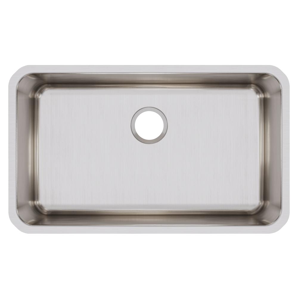ELUH281610 - 30-1/2 "Lustertone Undermount Stainless Steel Sink