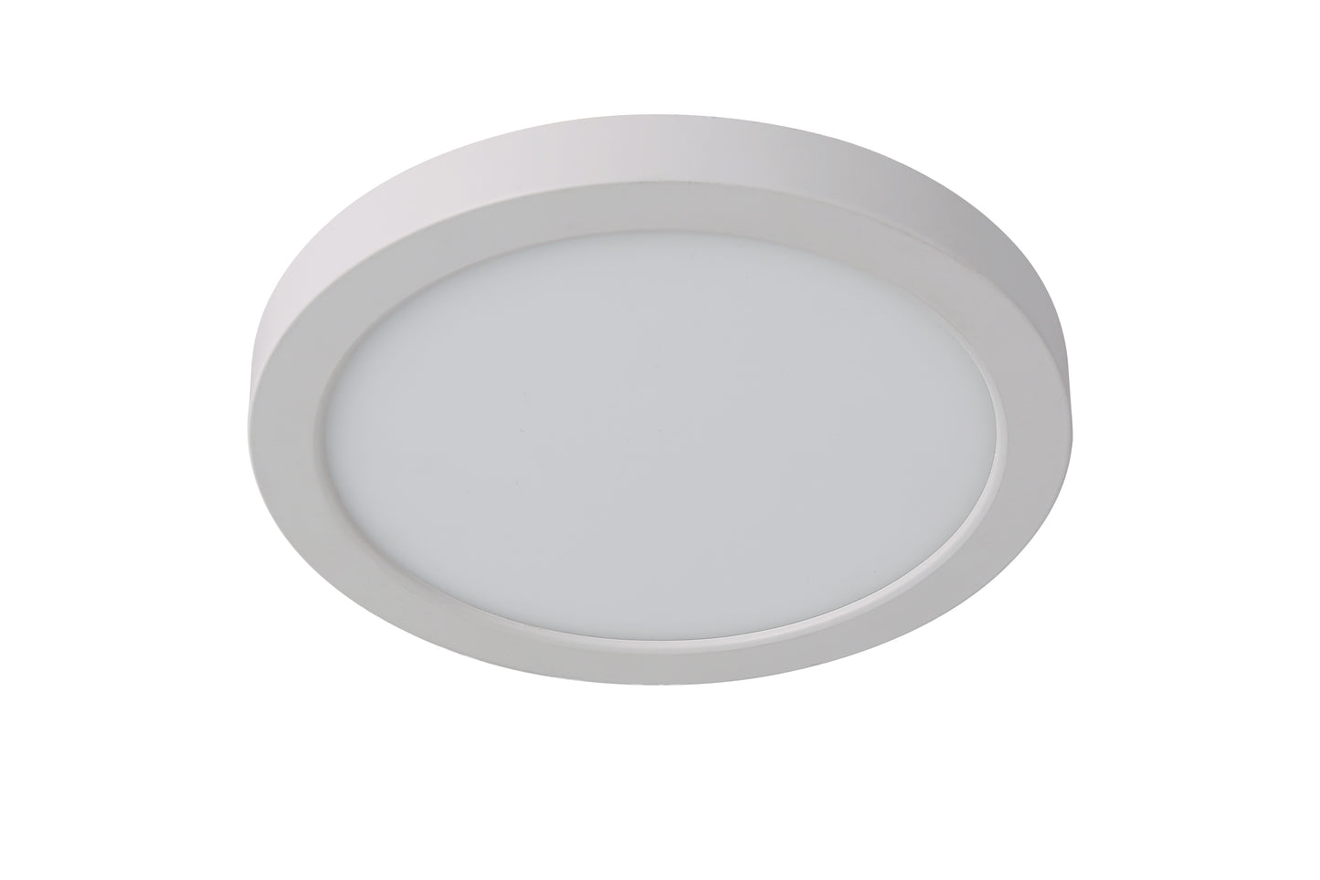 X9407-W-LED-5CCT - Slim Line II 1 Light 7" Wide Flush Mount - White