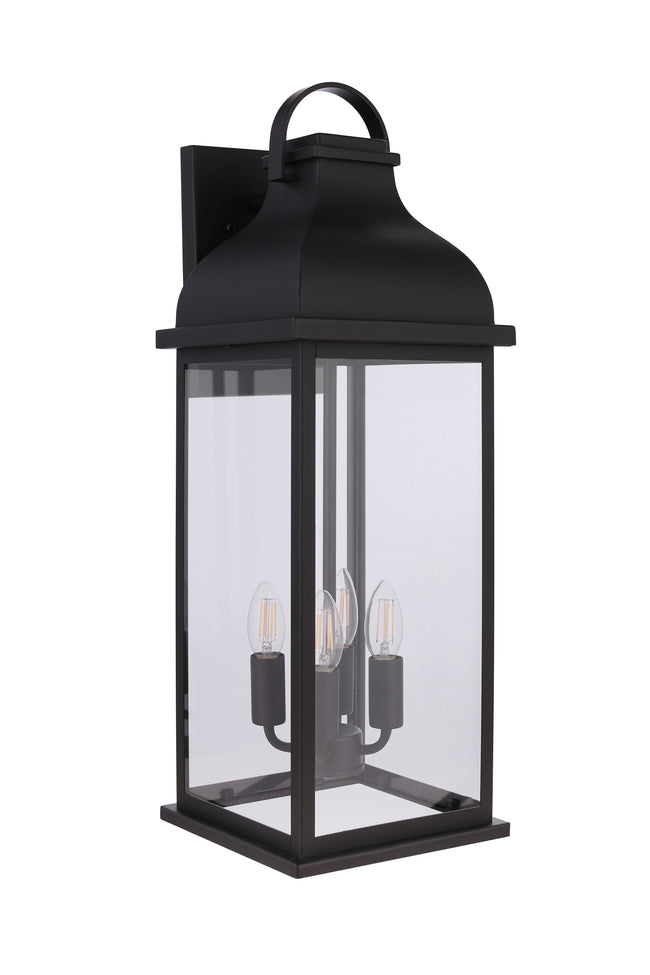 ZA7234-MN - Bent Tree 4 Light 26" High Outdoor Wall Lantern - Midnight