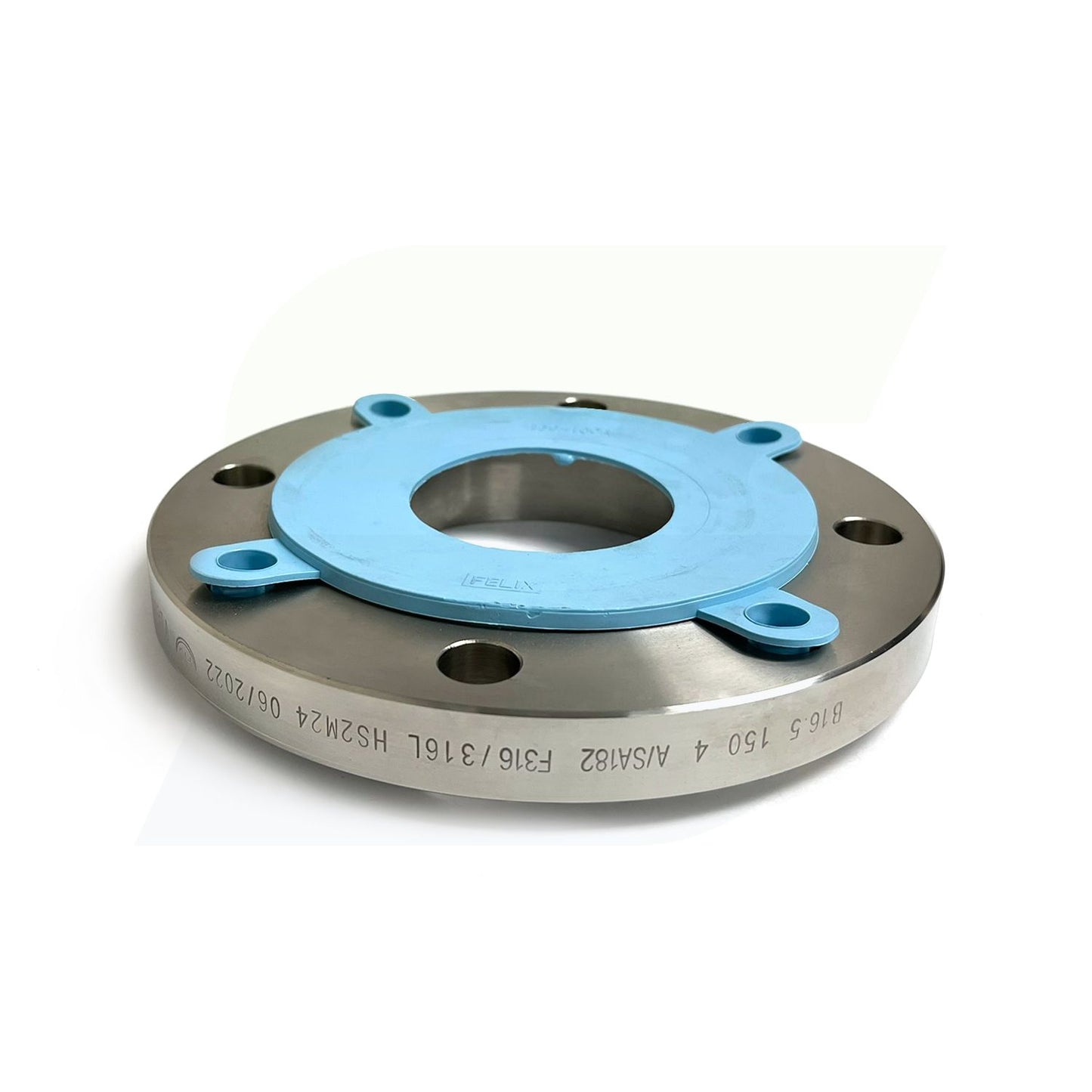 A650L-24 - 1-1/2" 316 Stainless Steel Slip On Flange - Raised Face - 150#