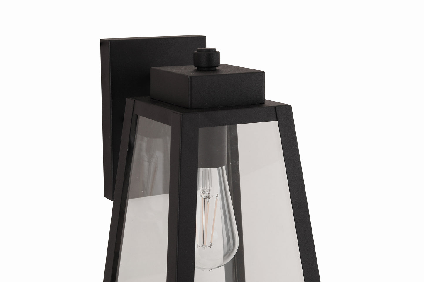ZA6914-TB - Sorano 1 Light 13.88" High Outdoor Wall Lantern - Textured Black