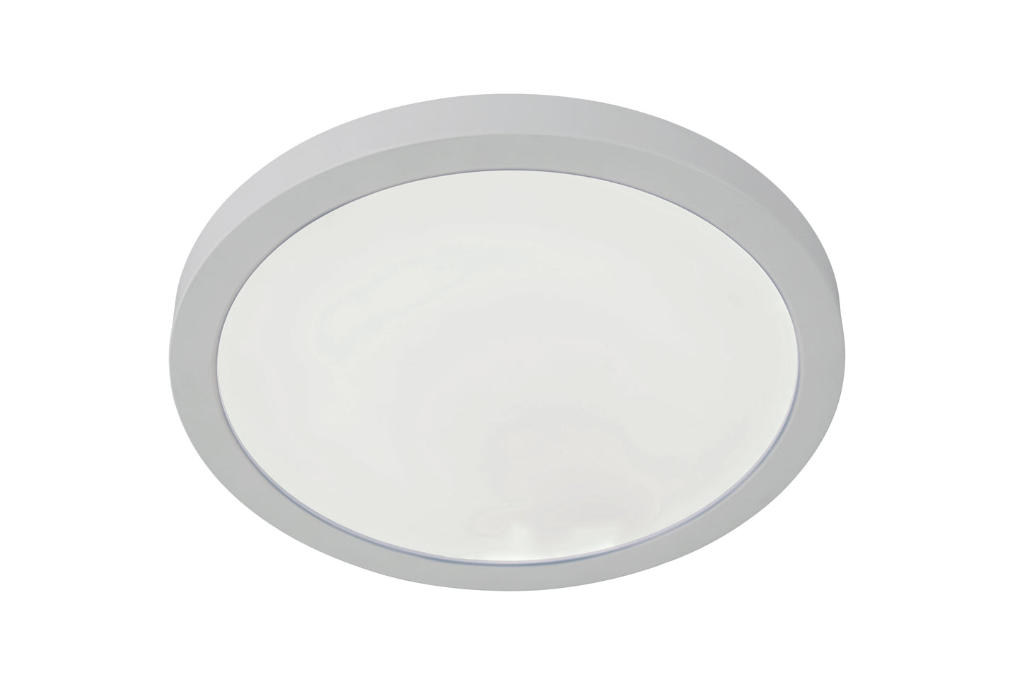 X9409-W-LED-5CCT - Slim Line II 1 Light 9" Wide Flush Mount - White