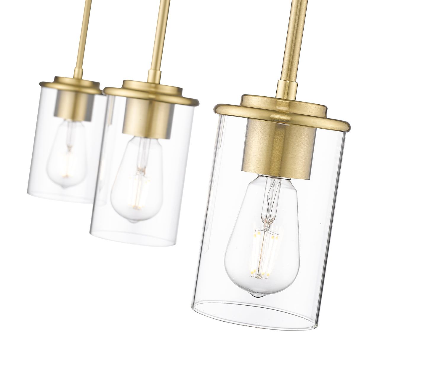 742MP-3LG - Thayer 3 Light 5" Pendant - Luxe Gold