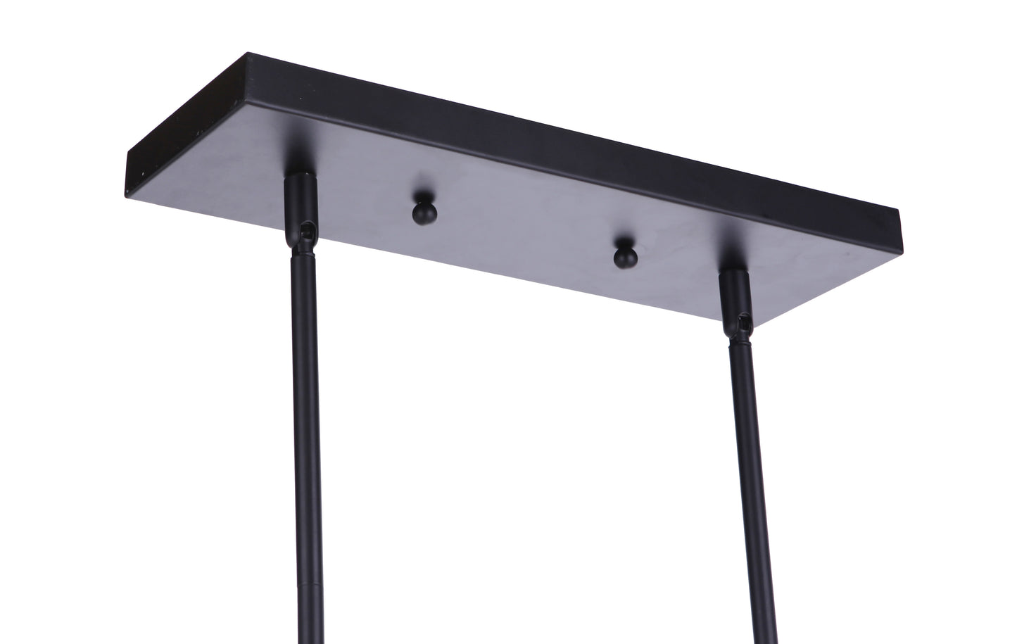 54378-FB - Larrson 8 Light 4.75" Wide Island Light - Flat Black