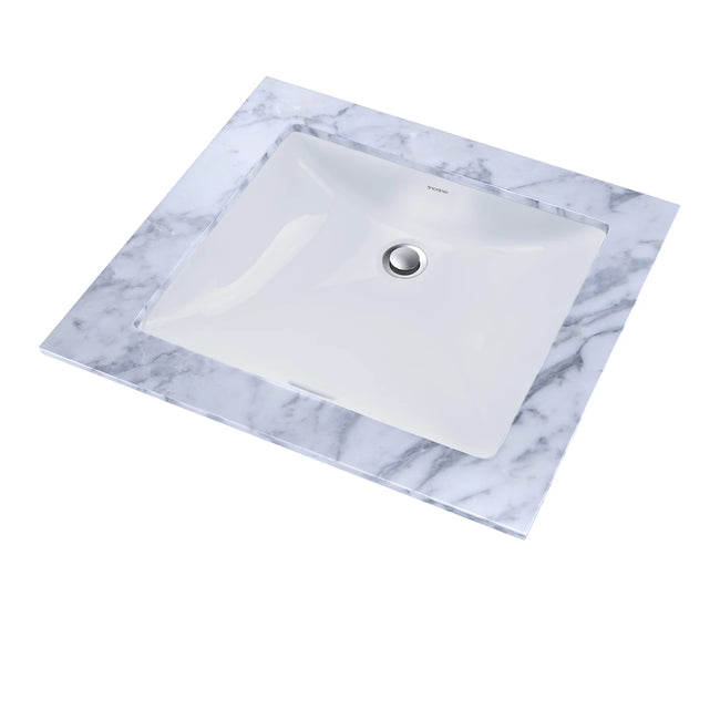 LT1535G#01 - Rectangle Undercounter Lavatory - Cotton White