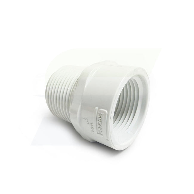 434-010 - 1" Male x 1" Female Schedule 40 PVC Riser Extension Adapter