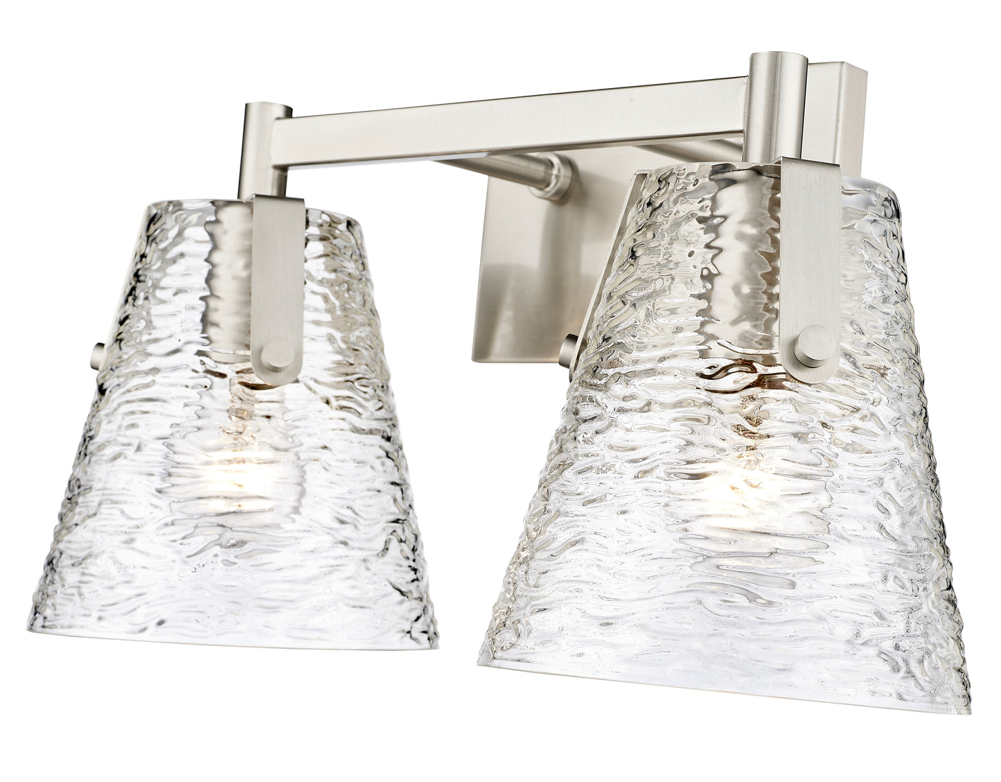 1101-2V-BN - Analia 2 Light 16" Vanity - Brushed Nickel